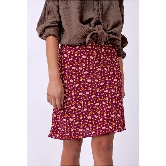 Free People Dresses & Skirts - Free People IRL Floral Skirt NWOT